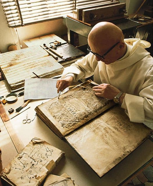Expertly bound book showing precise craftsmanship